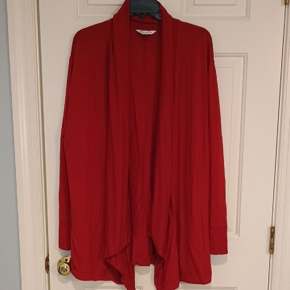 Athleta Pranayama Restore Wrap Crimson